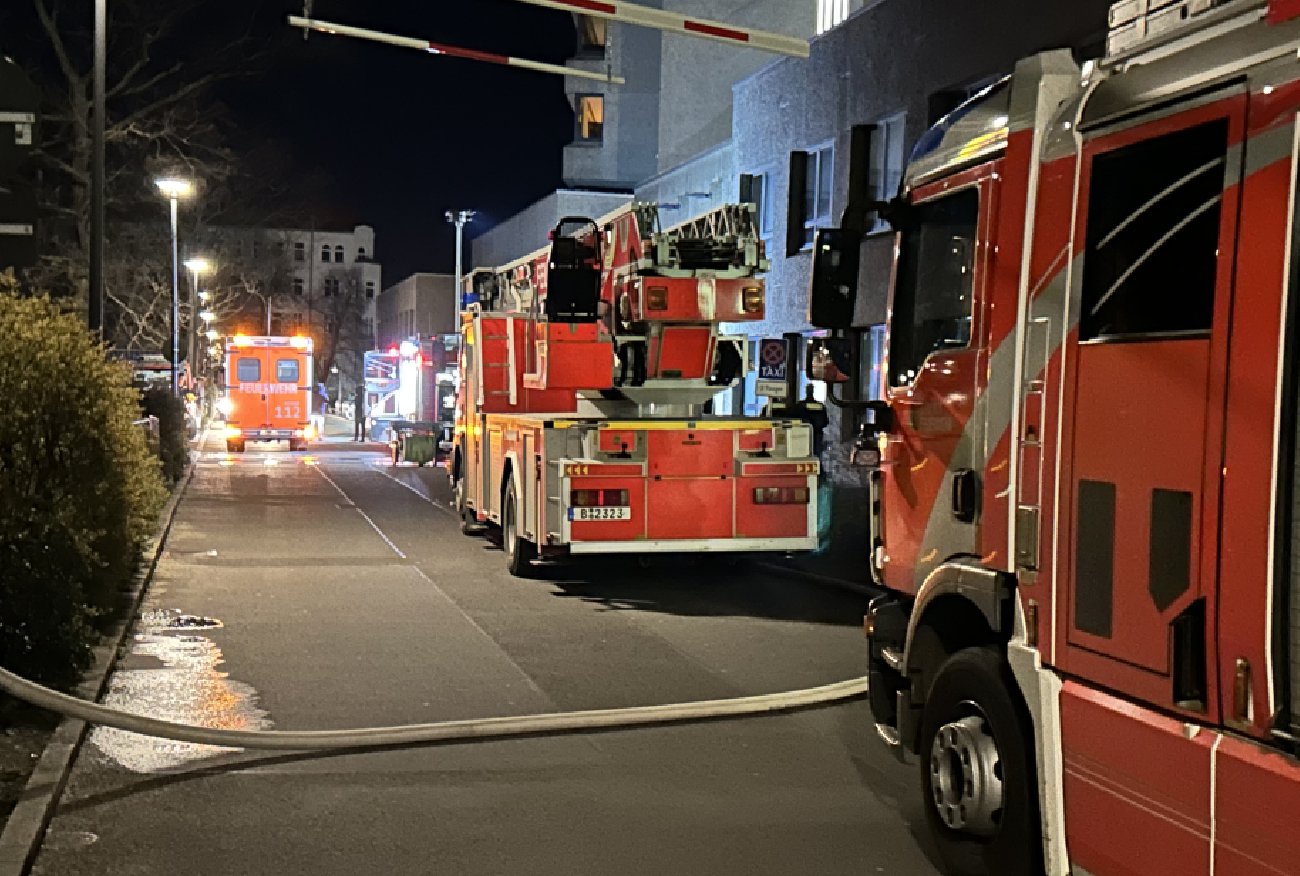 Wielki pożar w szpitalu w Berlinie. W akcji 80 jednostek strażaków.