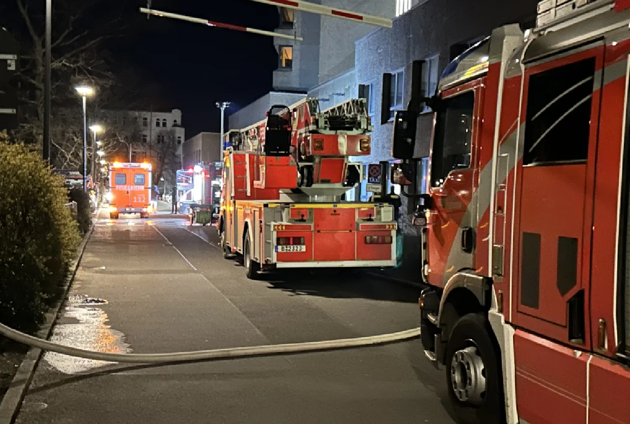 Wielki pożar w szpitalu w Berlinie. W akcji 80 jednostek strażaków.
