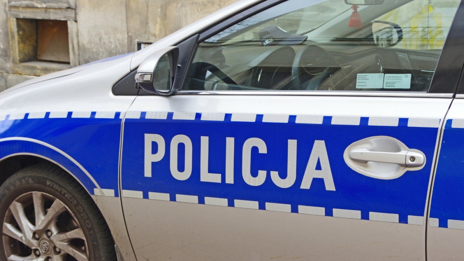 Radiowóz.