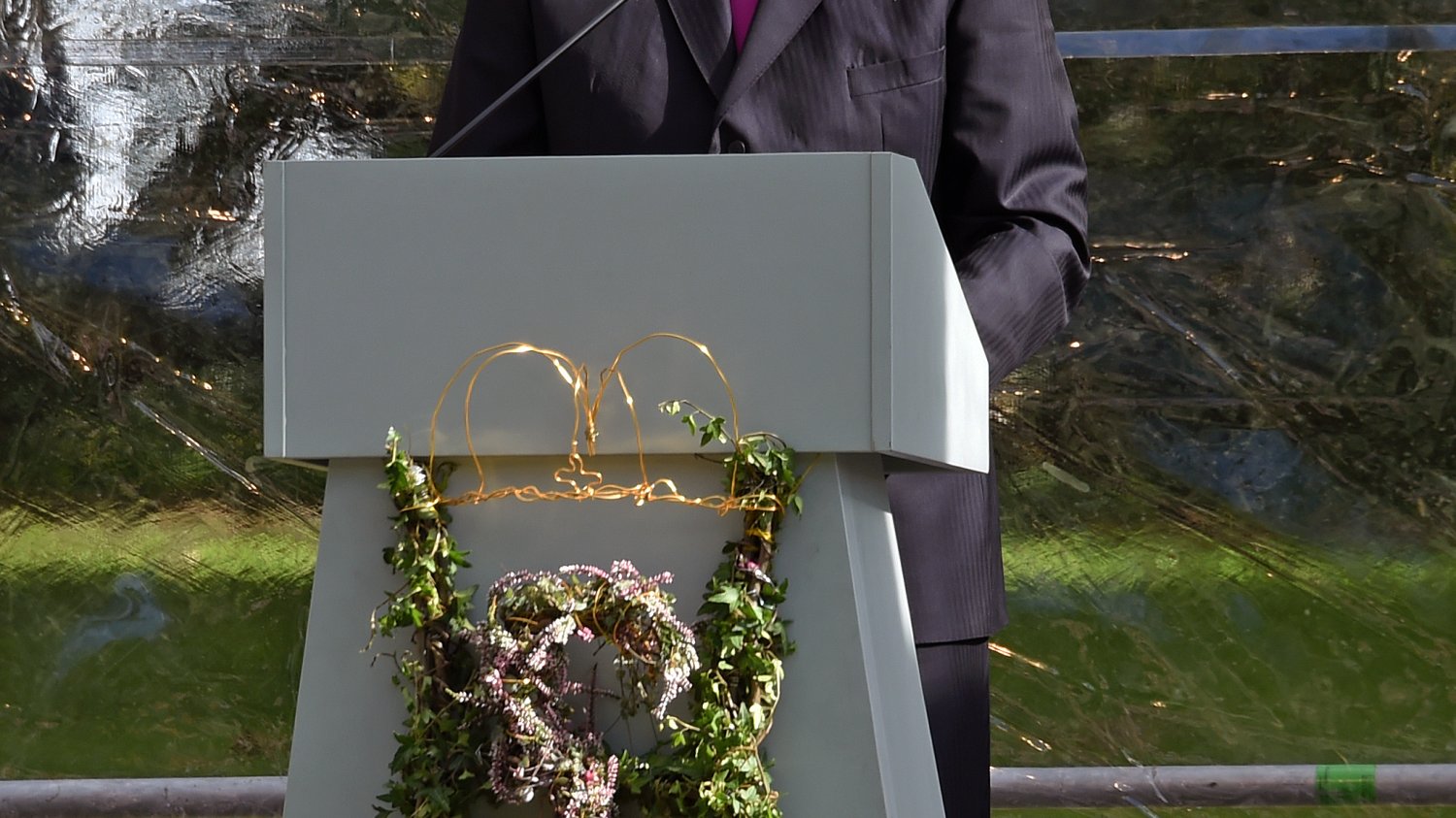 Król Harald przemawia w Oslo do 1500 zgromadzonych gości