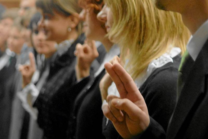 Ślubowanie studentów