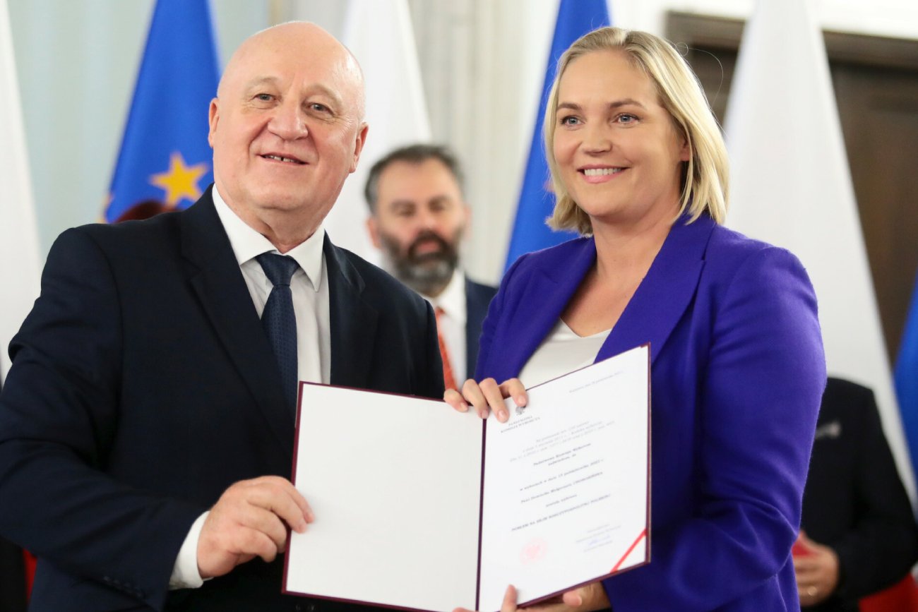 Dominika Chorosińska z 'M jak Miłość' TVP mianowana ministrem kultury