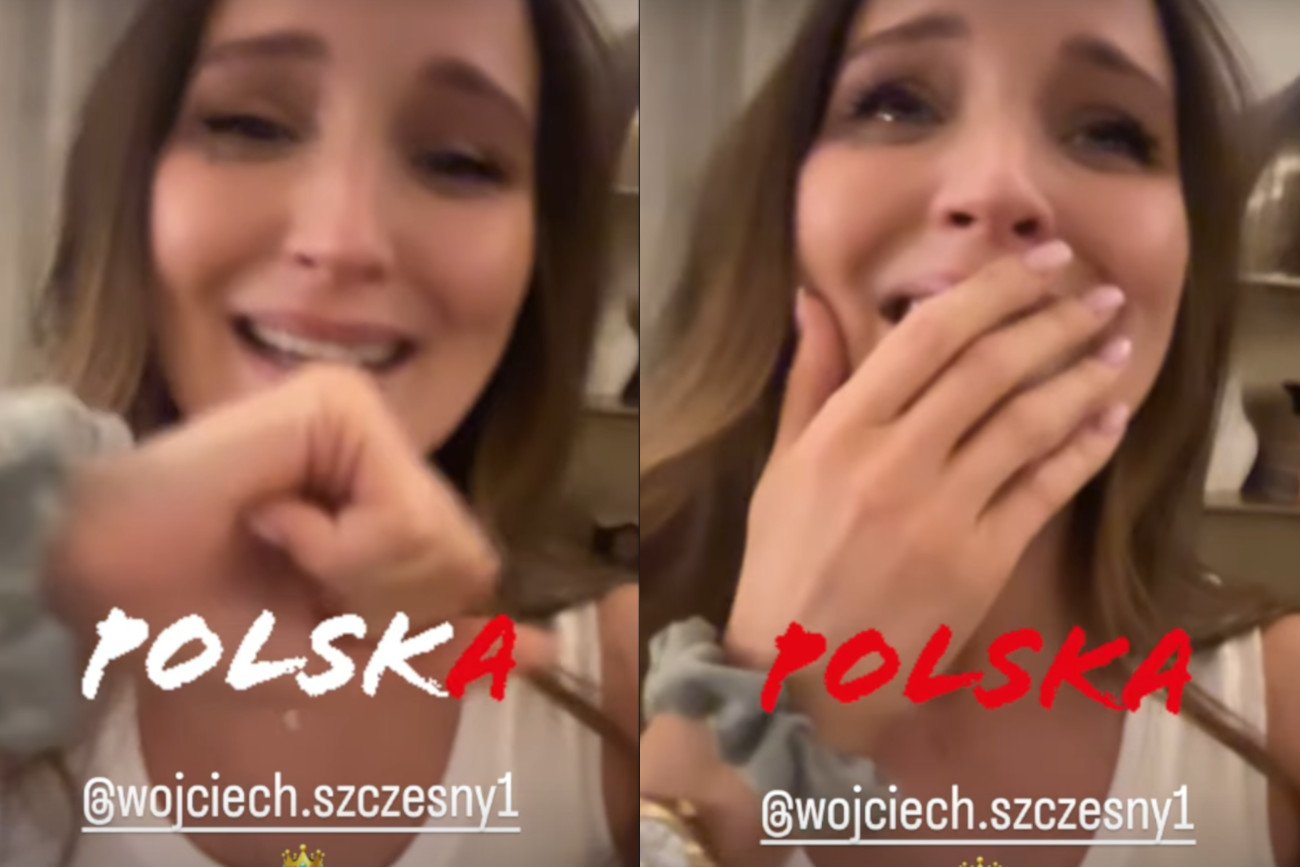 Marina Łuczenko-Szczęsna cała we łzach po wygranej Polaków.