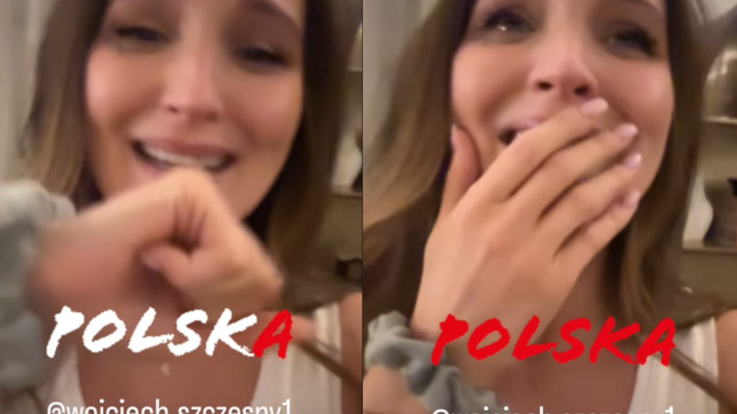 Marina Łuczenko-Szczęsna cała we łzach po wygranej Polaków.