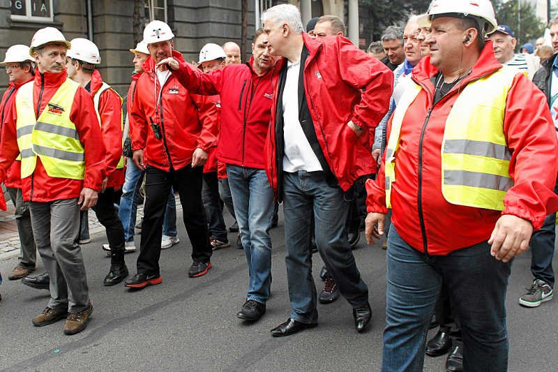 "Solidarność" zapowiada ogólnopolskie protesty, jeśli rząd nie podejmie "szybkich i konkretnych decyzji" w sprawie górników