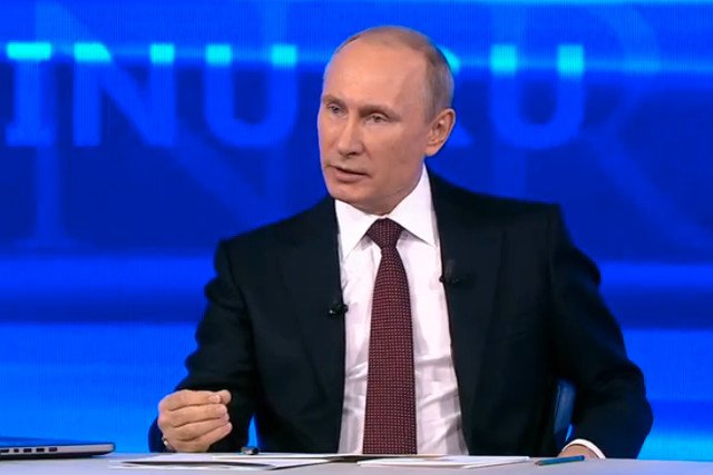 Władimir Putin odpowiada na pytania obywateli