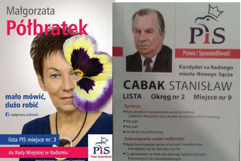 "Nie pije, nie pali, od 40 lat ma jedną żonę" i "nie głosuj na lizusów". Kampanie samorządowe jak zwykle dostarczają dużo zabawy