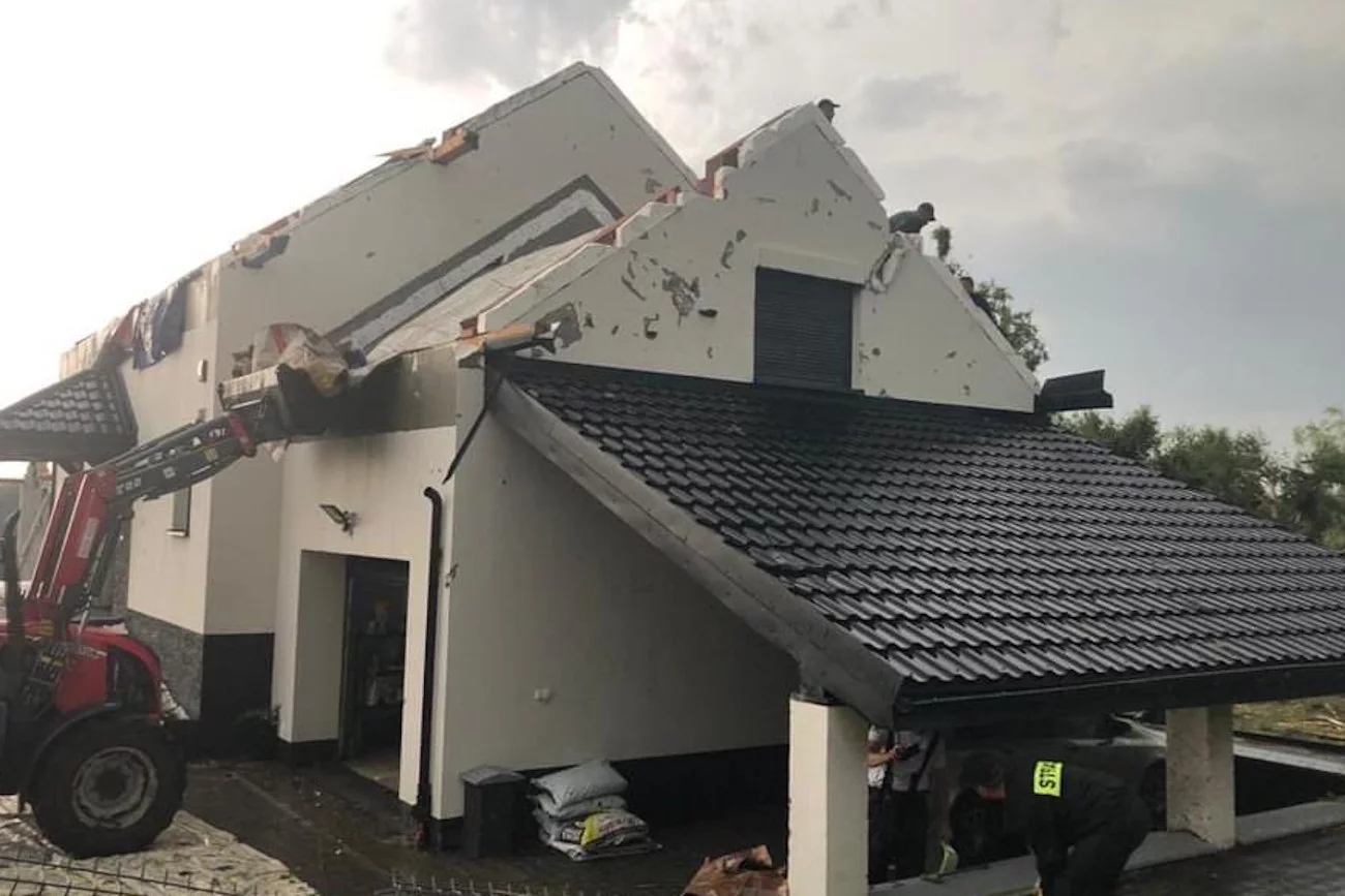 24 czerwca w cześć Sądecczyzny uderzyła potężna trąba powietrzna.