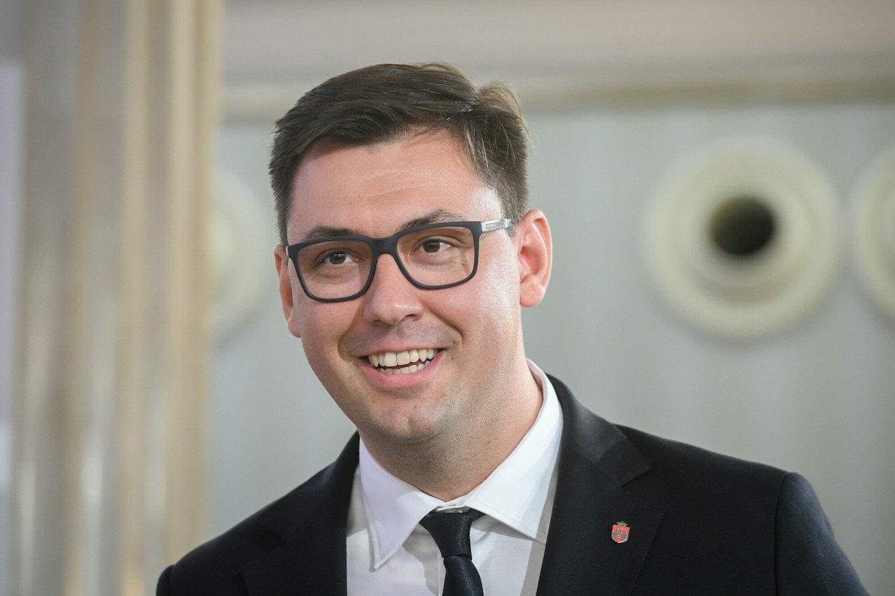 Konrad Frysztak, poseł Platformy Obywatelskiej z Radomia (Koalicja Obywatelska). Konrad Frysztak, poseł Platformy Obywatelskiej z Radomia (Koalicja Obywatelska).