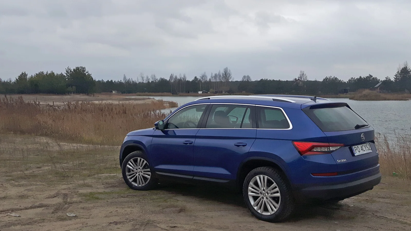Kodiaq nie boi się zjazdu z ubitej drogi.