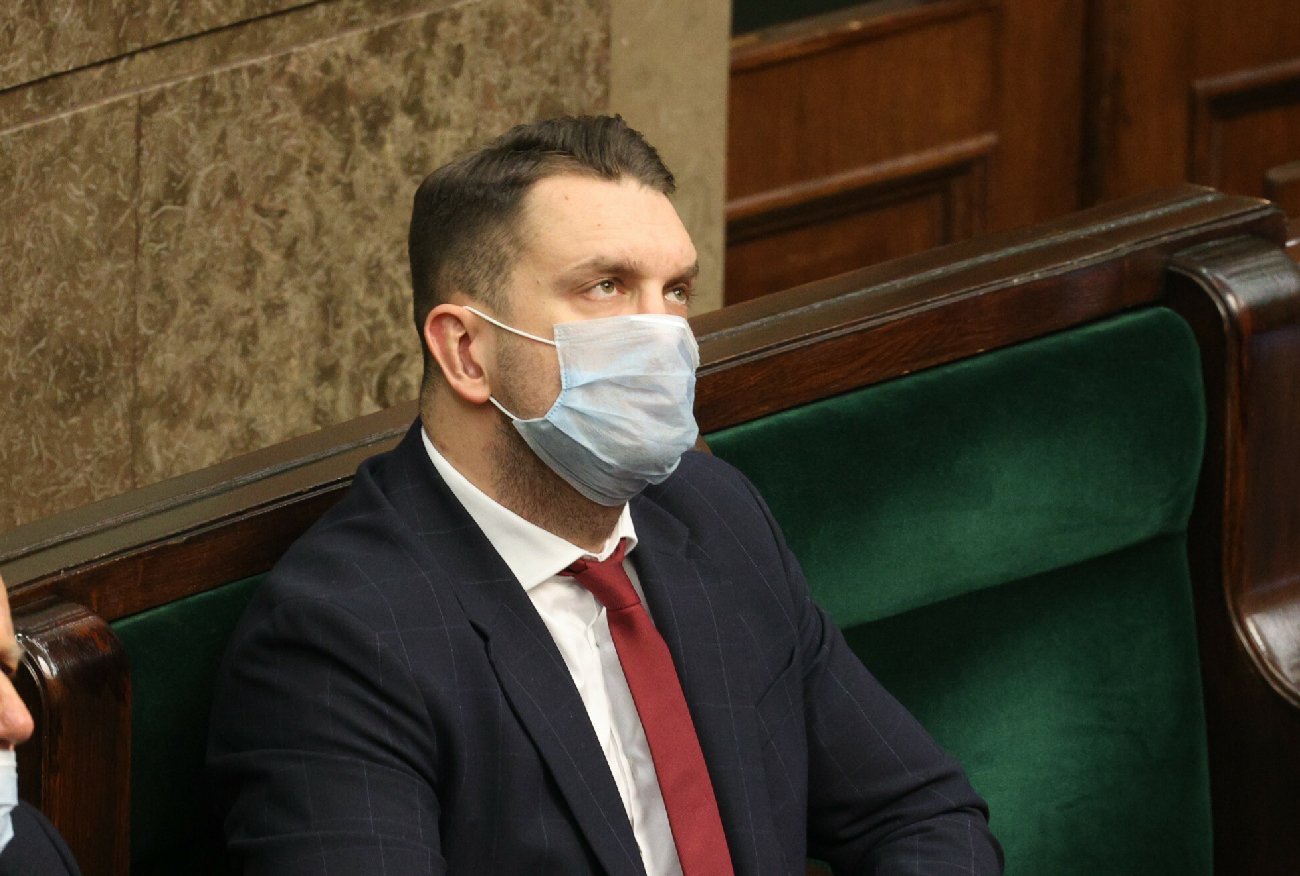 Łukasz Mejza poprowadził zajęcia dla pierwszoklasistów. Opowiadał o ciekawych zawodach