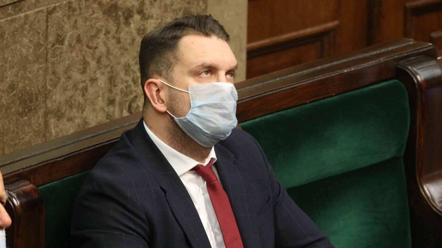 Łukasz Mejza poprowadził zajęcia dla pierwszoklasistów. Opowiadał o ciekawych zawodach