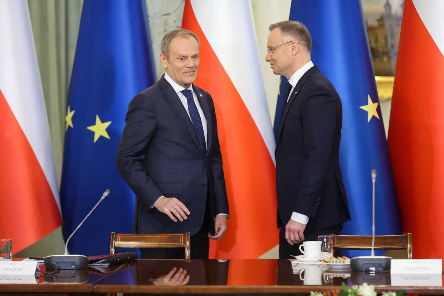 Wspólna wizyta Dudy i Tuska w Białym Domu ma niespotykaną formułę.