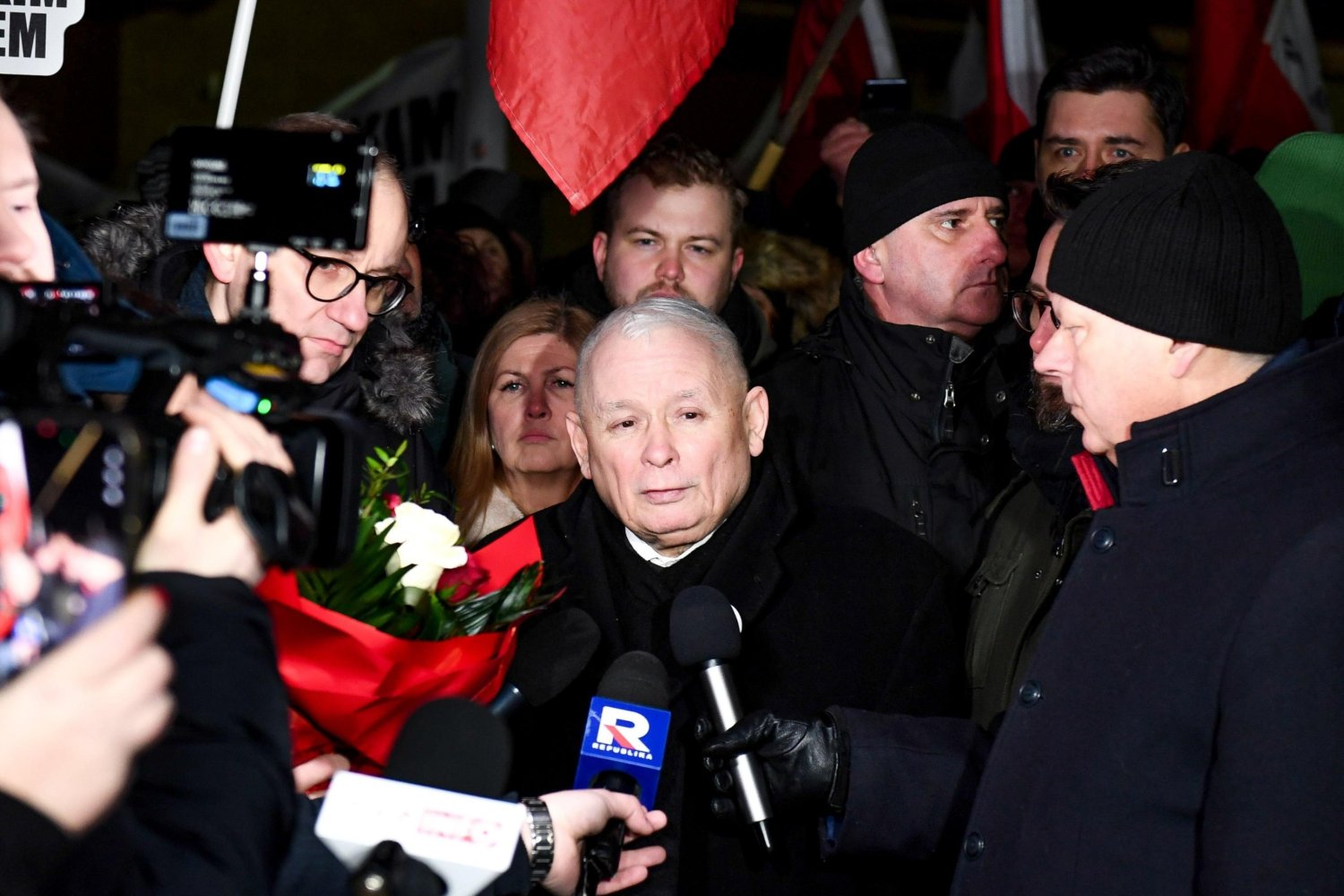 Kaczyński zniknął z Sejmu. Pojechał do Radomia do Kamińskiego.
