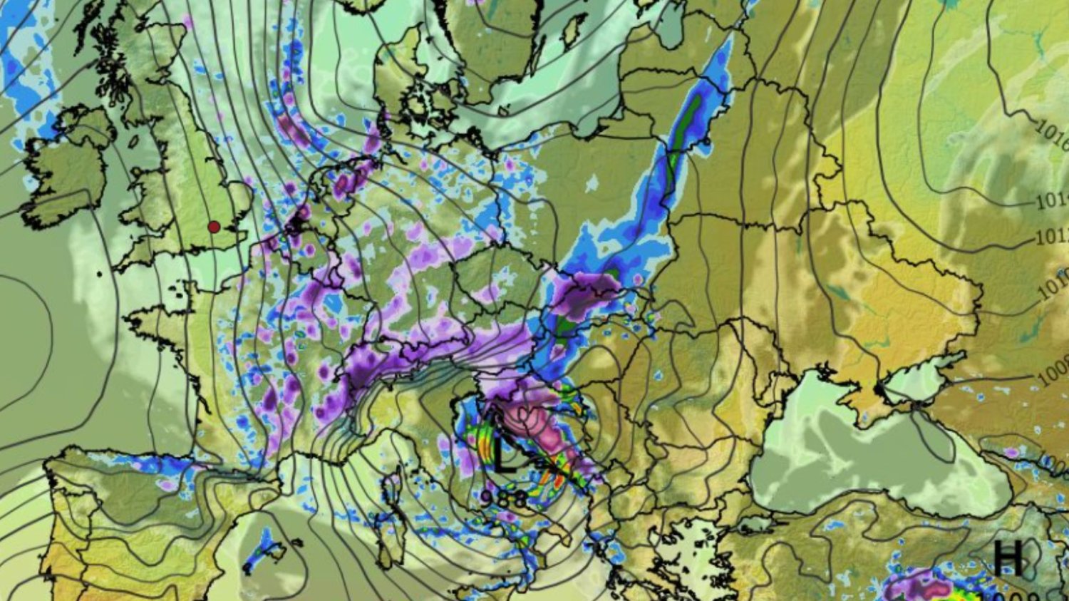 Pogoda w Polsce wywróci się do góry nogami. Wiemy, kiedy będzie najgorzej mapa z pogodą
