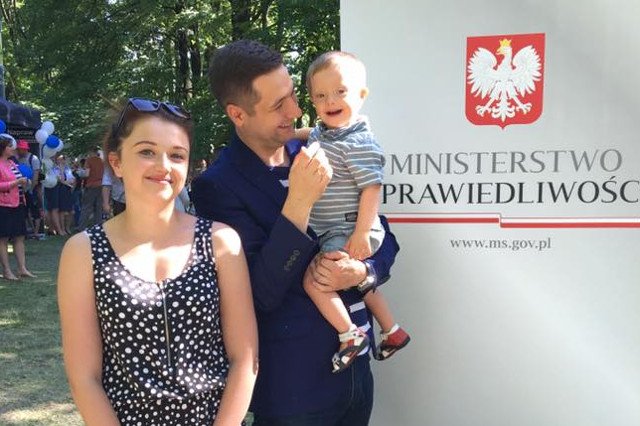 Patryk Jaki jest ojcem dwulatka z zespołem Downa. On i jego żona nie brali pod uwagę aborcji.
