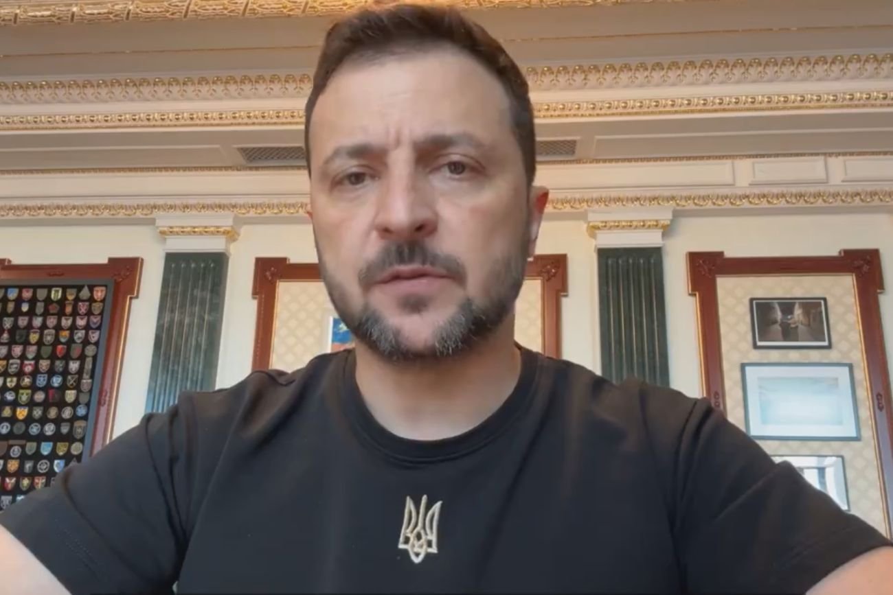 Wołodymyr Zełenski odniósł się do ataku na Rosję