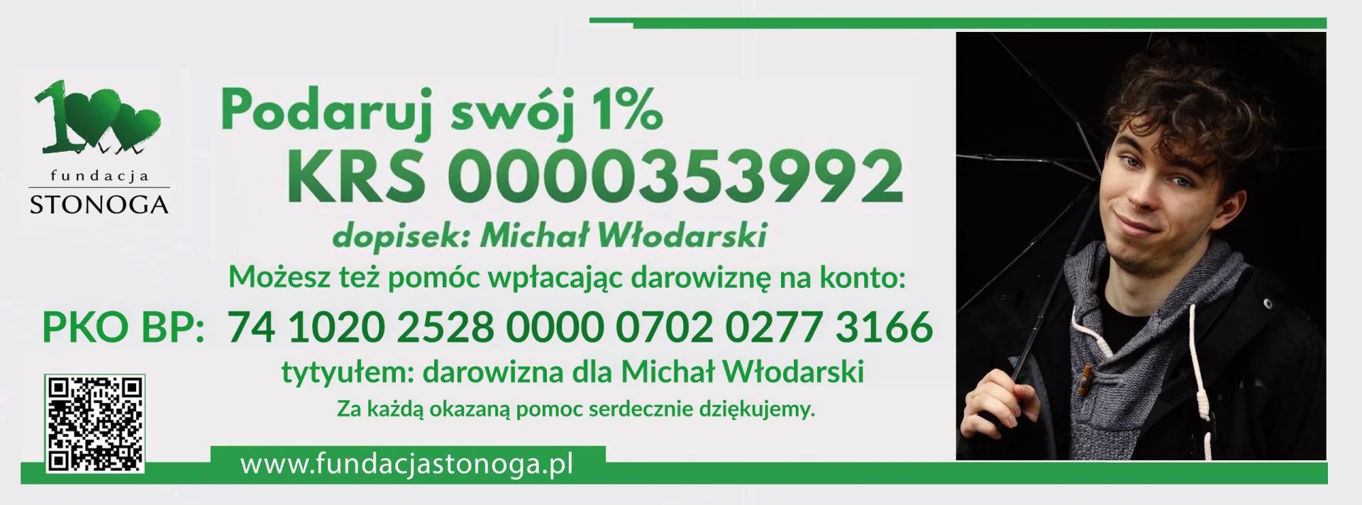 Młody! Obudź się! - pomoc na rehabilitację dla Michała