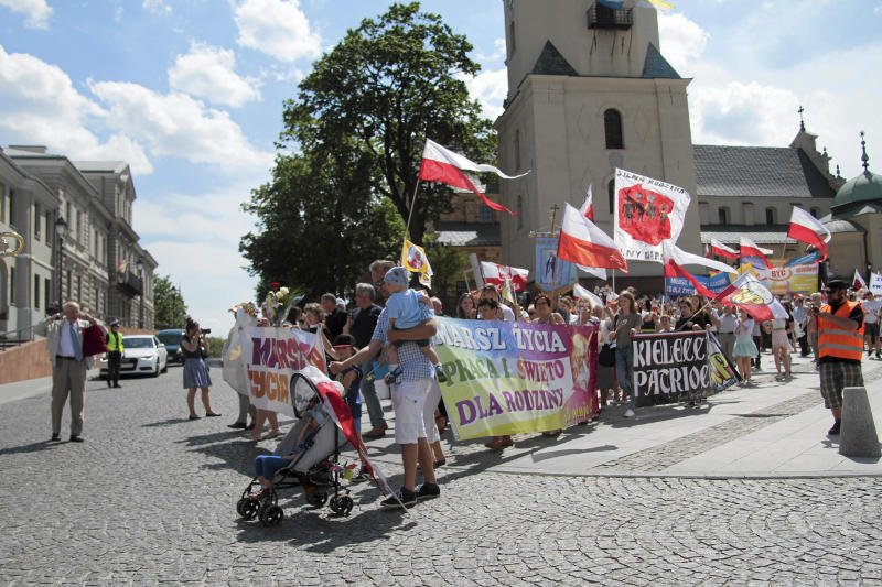 Uczestnicy niedzielnego Marszu i festynu dla dzieci mogli zapoznać się z poglądami Kościoła na homoseksualizm.