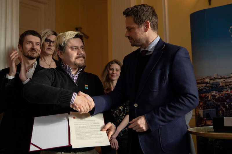Rafał Trzaskowski podpisał dziś Warszawską Deklarację LGBT+.