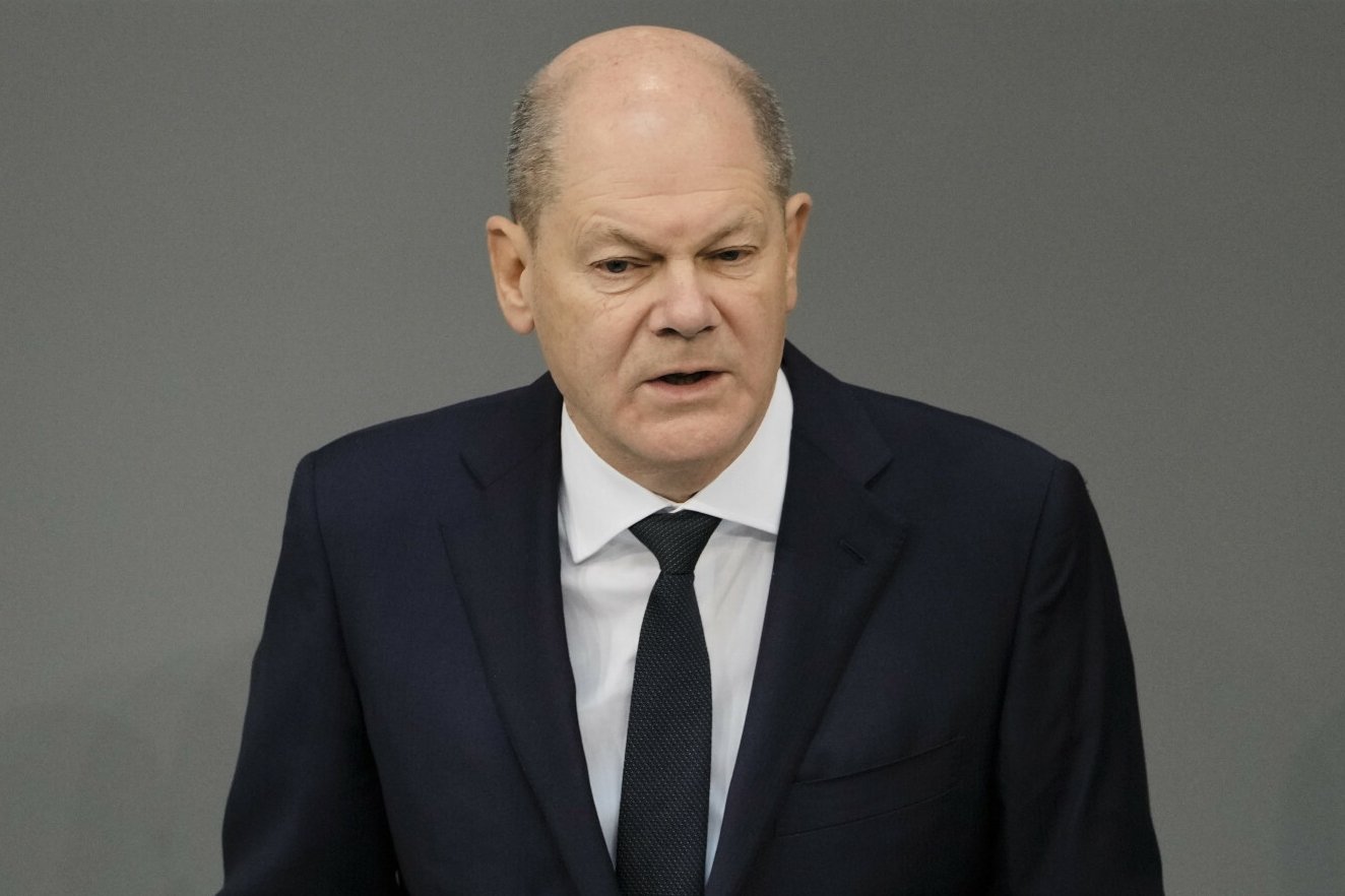 Kanclerz Niemiec Olaf Scholz.