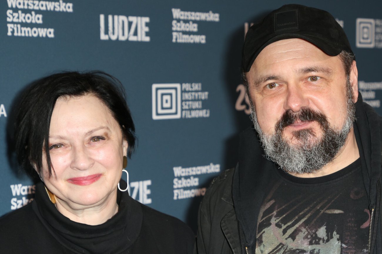 Arkadiusz Jakubik pokazał się na ściance z żoną.