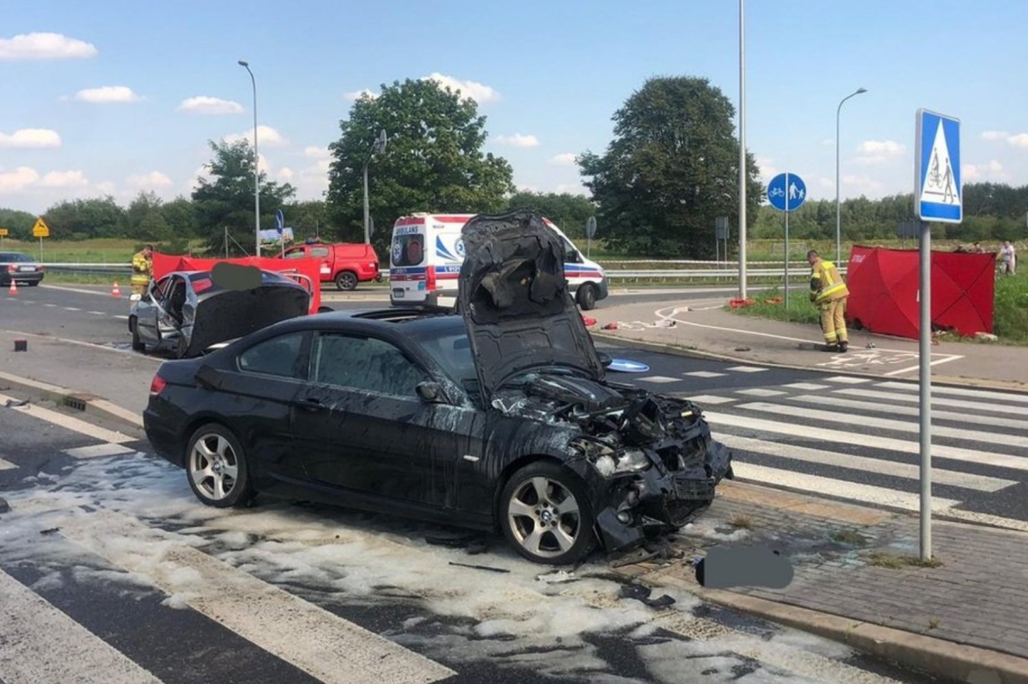Lubelskie: w wypadku zginęły trzy pasażerki.