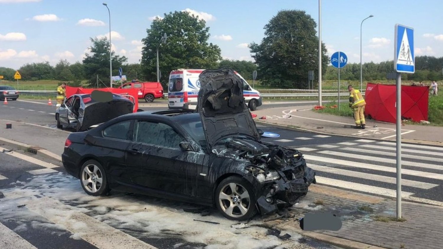 Lubelskie: w wypadku zginęły trzy pasażerki.