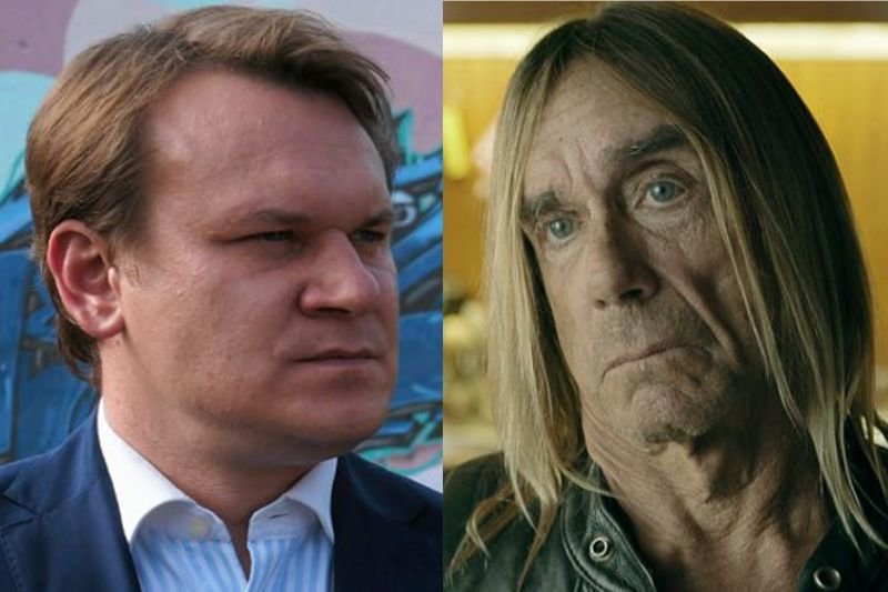 Dominik Tarczyński dał się nabrać na żart z Iggym Popem w roli głównej.