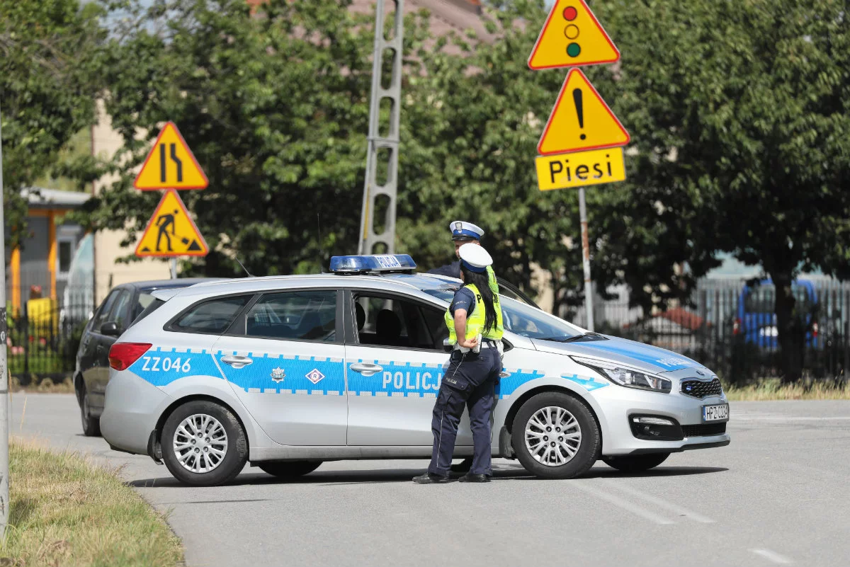 Ożarów Mazowiecki, okolice węzła Konotopa. To tu policja poszukiwała śladu po zaginionym Dawidzie.