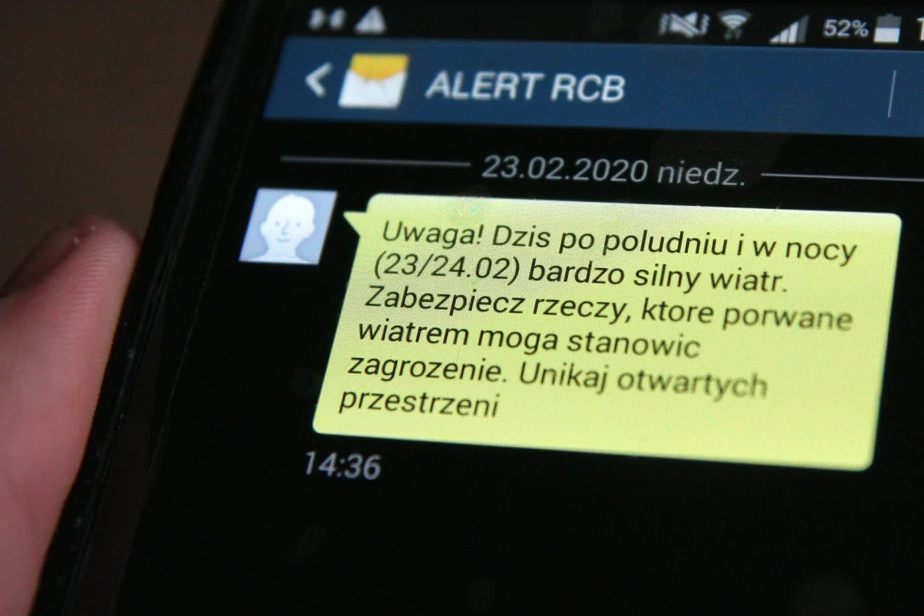 Alerty RCB będą wysyłane częściej. To efekt tragedii w Zakopanem i Rabce