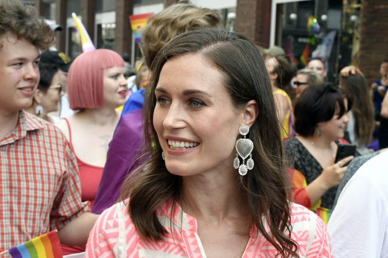 Premier Finlandii Sanna Marin.