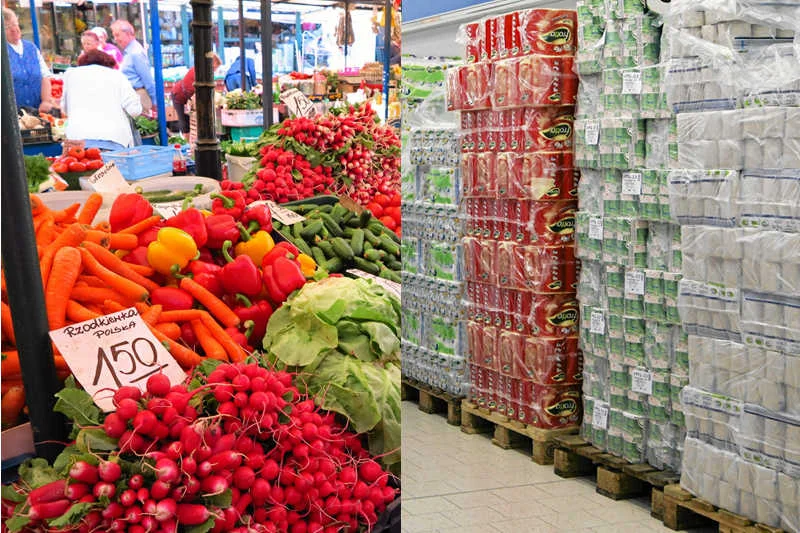 Mieszkańcy wsi wolą kupować w marketach, chociaż mają pod ręką zdrowe i naturalne jedzenie. Ale trend się odwraca.