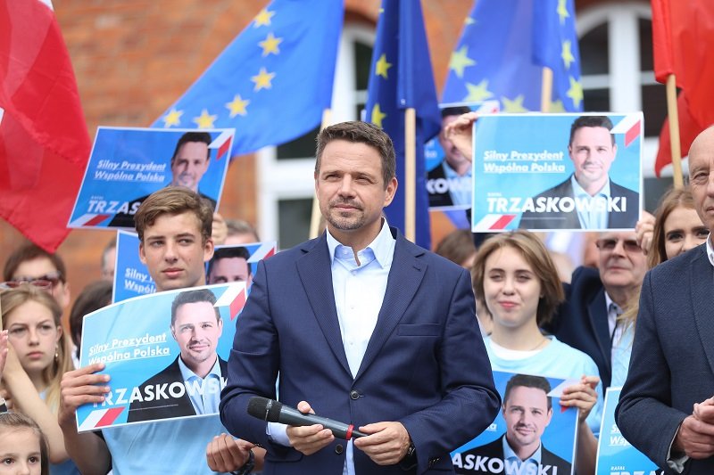 Rafał Trzaskowski zareagował na propozycję debaty w Końskich.