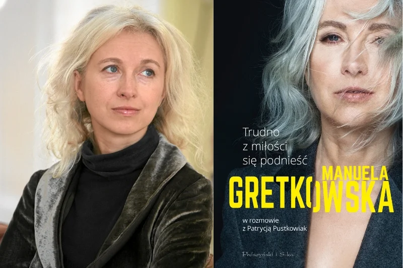 "Trudno z miłości się podnieść" to wywiad rzeka dziennikarki Patrycji Pustkowiak z Manuelą Gretkowską. Książka miała premierę 14 maja 2019 r.