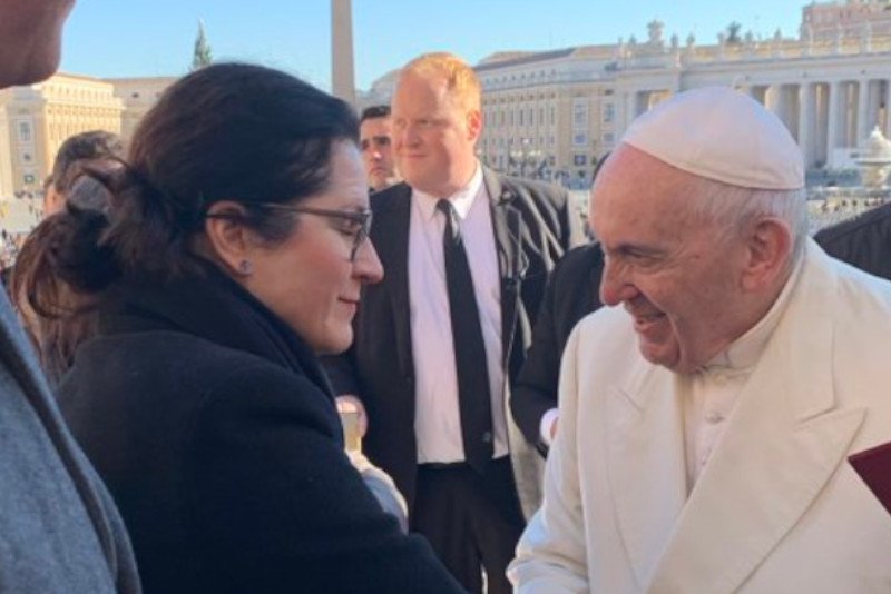 Aleksandra Dulkiewicz zaprosiła papieża Franciszka do Gdańska na przyszłoroczne obchody 40. rocznicy porozumień sierpniowych.