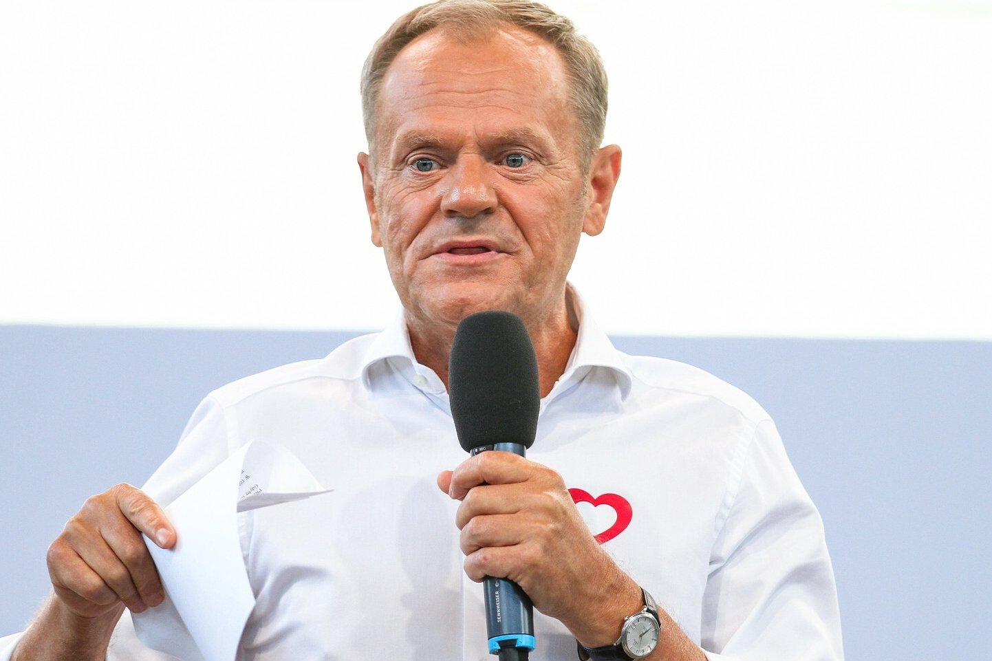 Lider PO Donald Tusk.