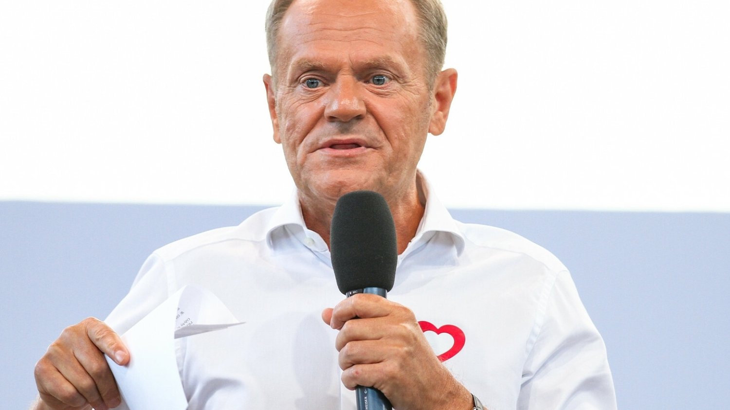 Lider PO Donald Tusk.