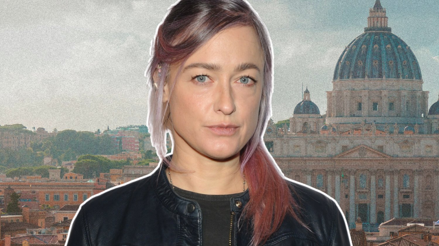 Matylda Damięcka oddała hołd zmarłemu papieżowi. Tak opisała to TV Republika.