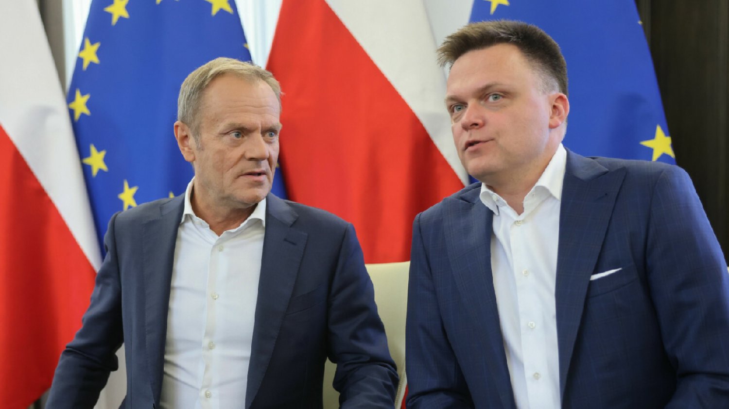 Sondaż. Kaczyński na podium, a Hołownia walczy z Tuskiem.