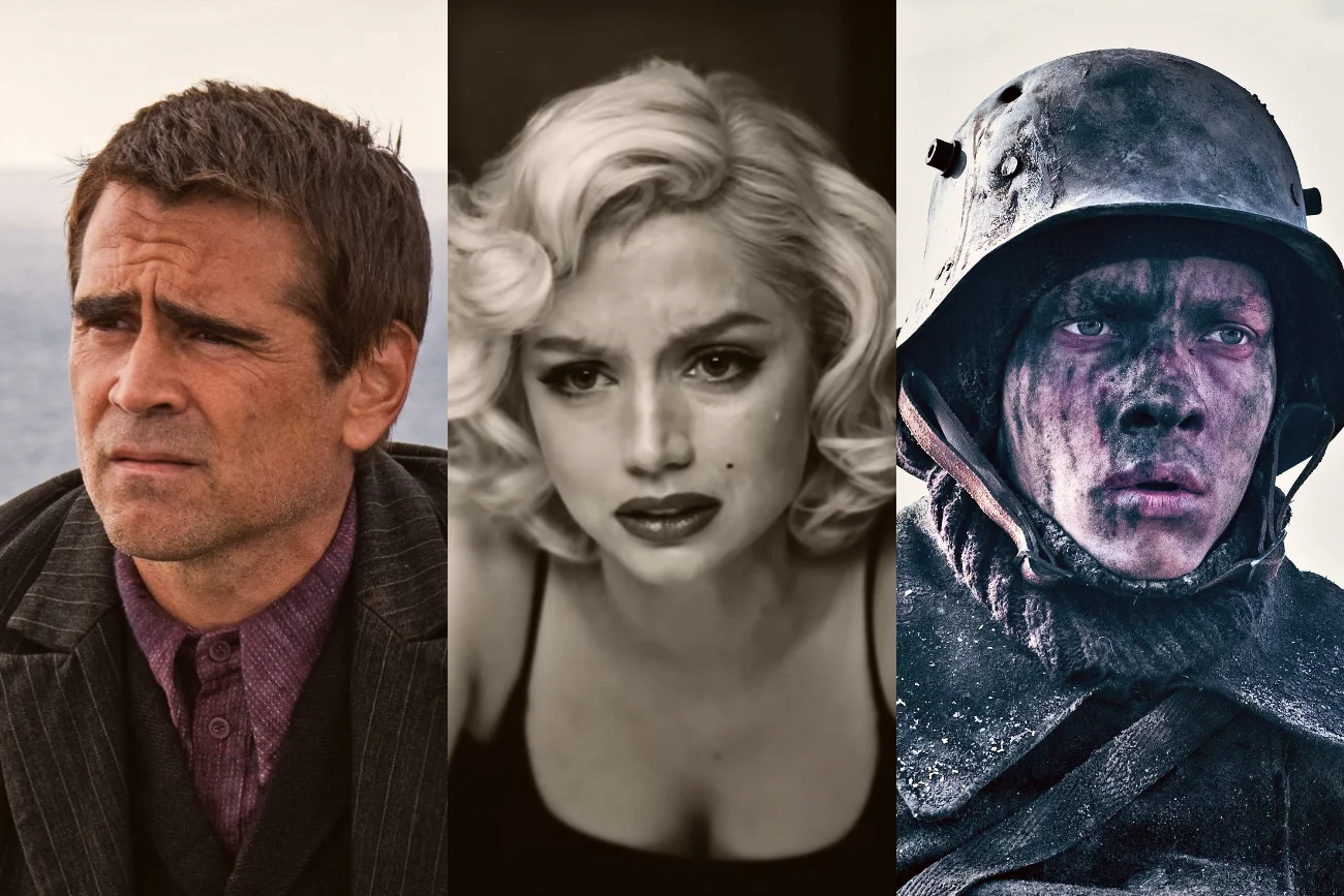 5 największych zaskoczeń wśród nominacji do Oscarów 2023. Na liście m.in. "Duchy Inisherin", Ana de Armas jako Marilyn Monroe i 9 wyróżnień dla "Na Zachodzie bez zmian". 5 największych zaskoczeń wśród nominacji do Oscarów 2023. Na liście m.in. "Duchy Inisherin", Ana de Armas jako Marilyn Monroe i 9 wyróżnień dla "Na Zachodzie bez zmian".
