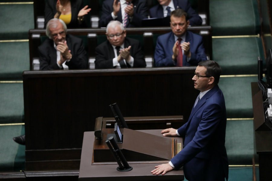 Mateusz Morawiecki wygłosił expose.