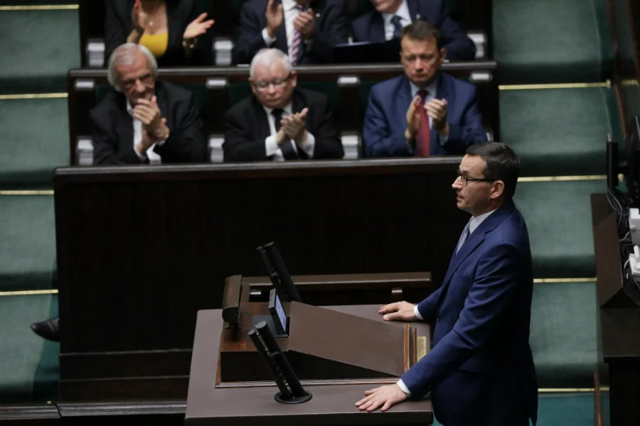 Mateusz Morawiecki wygłosił expose.