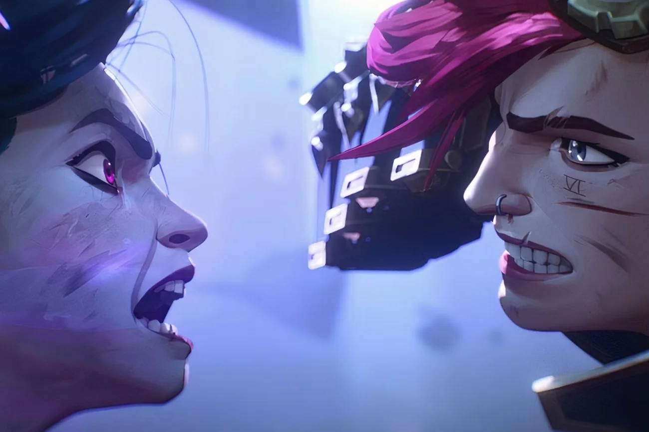 Jinx i Vi z serialu "Arcane"