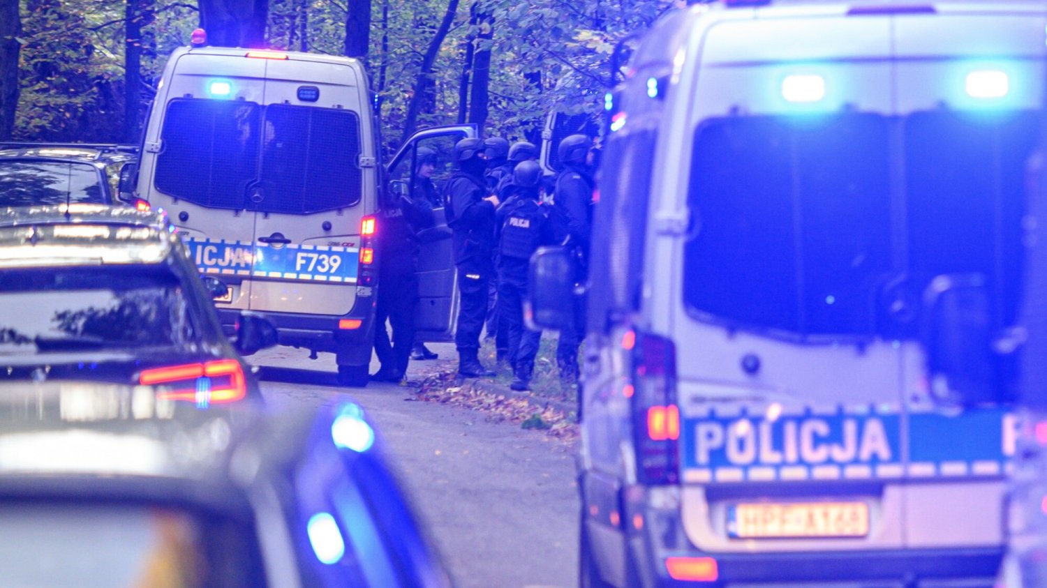 Obława na Grzegorza Borysa w Trójmiejskim Parku Krajobrazowym. Ujawniono, co służby robiły w nocy.