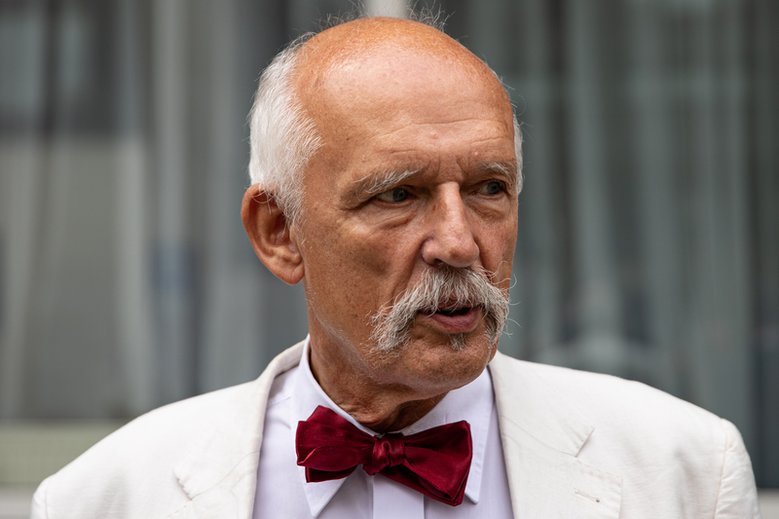 Janusz Korwin–Mikke był jedynką na liście Konfederacji w Warszawie.