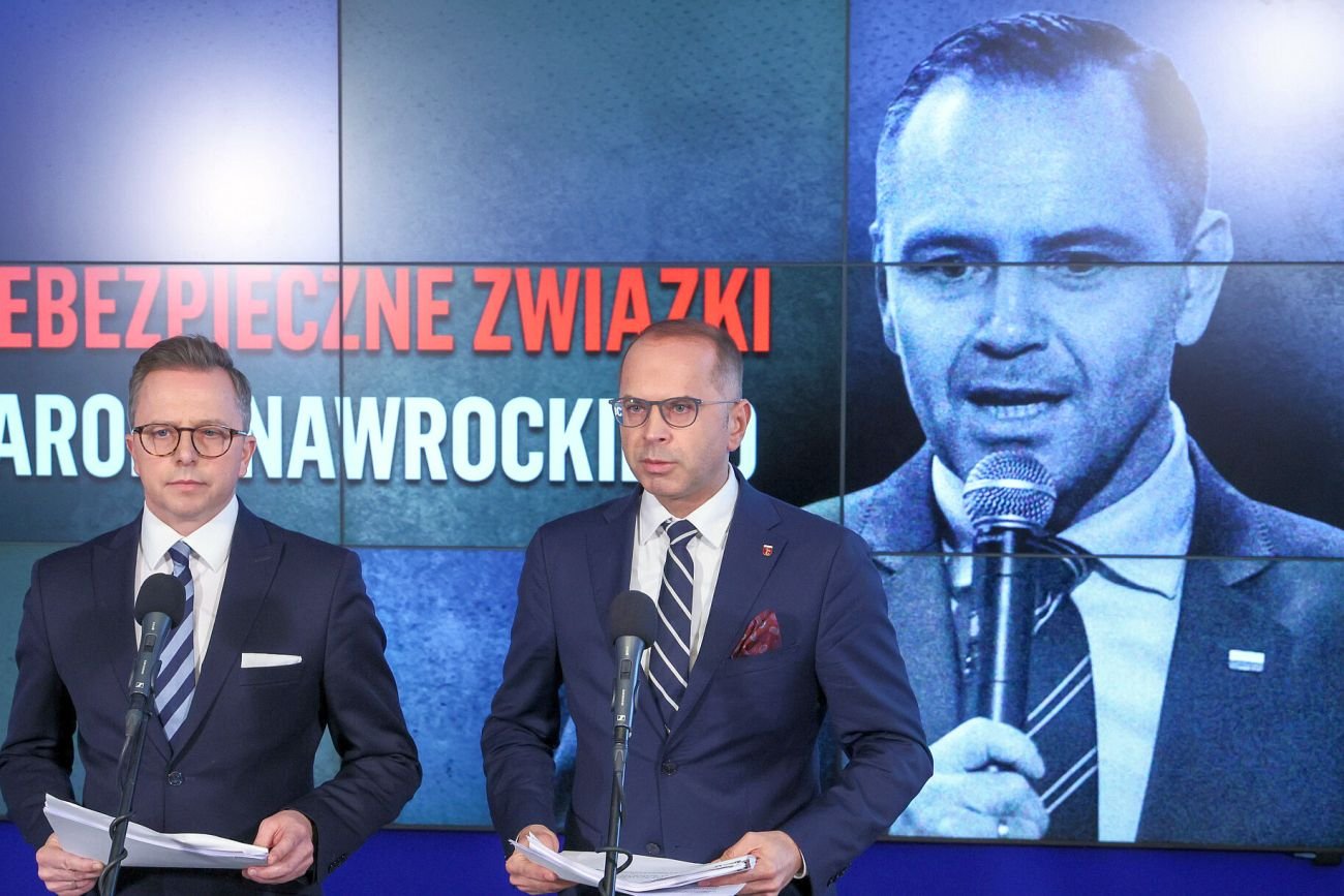 Joński i Szczerba chcą, by "niebezpieczne związki" Karola Nawrockiego zbadała prokuratura