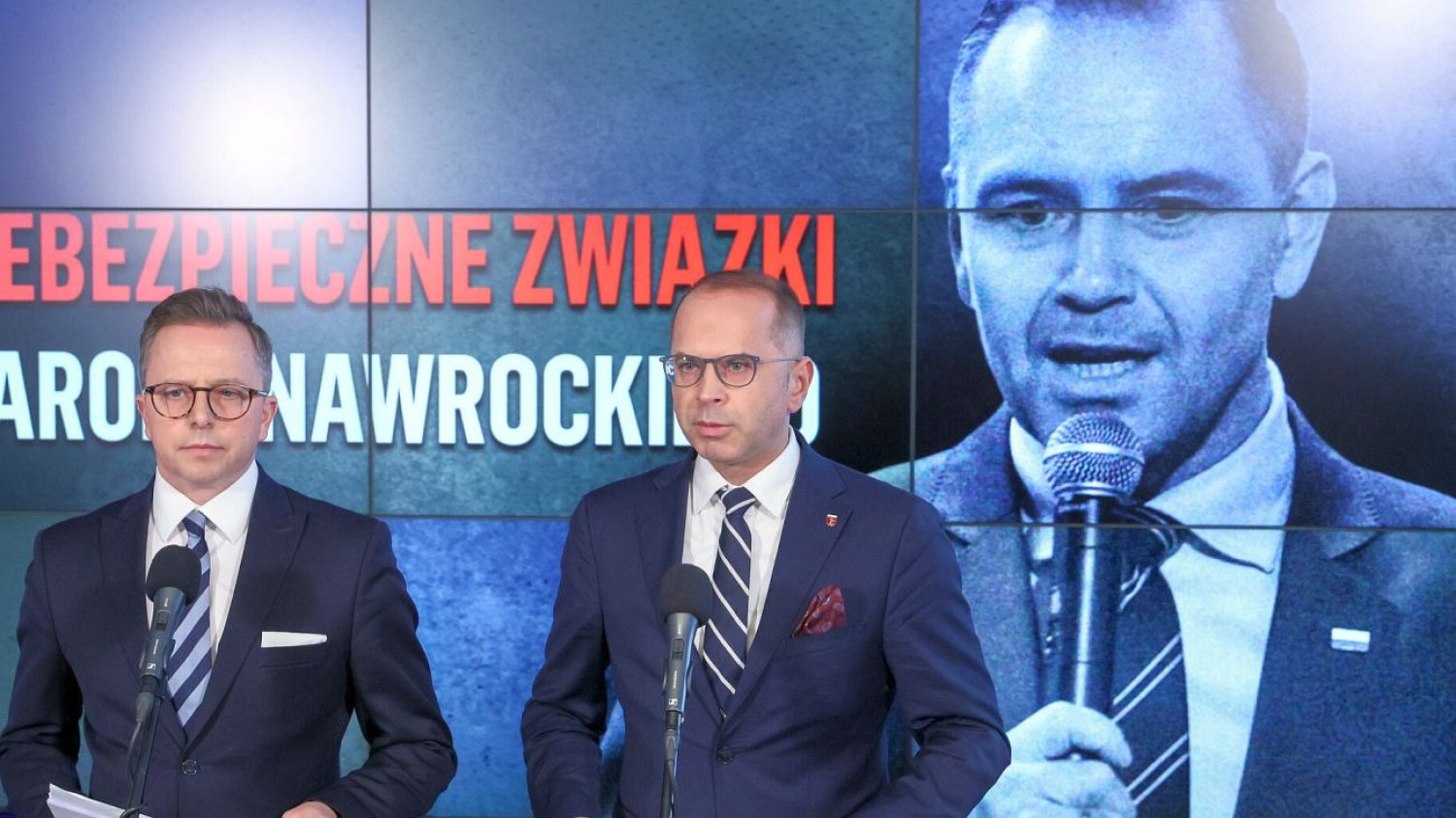 Joński i Szczerba chcą, by "niebezpieczne związki" Karola Nawrockiego zbadała prokuratura Joński i Szczerba chcą, by "niebezpieczne związki" Karola Nawrockiego zbadała prokuratura