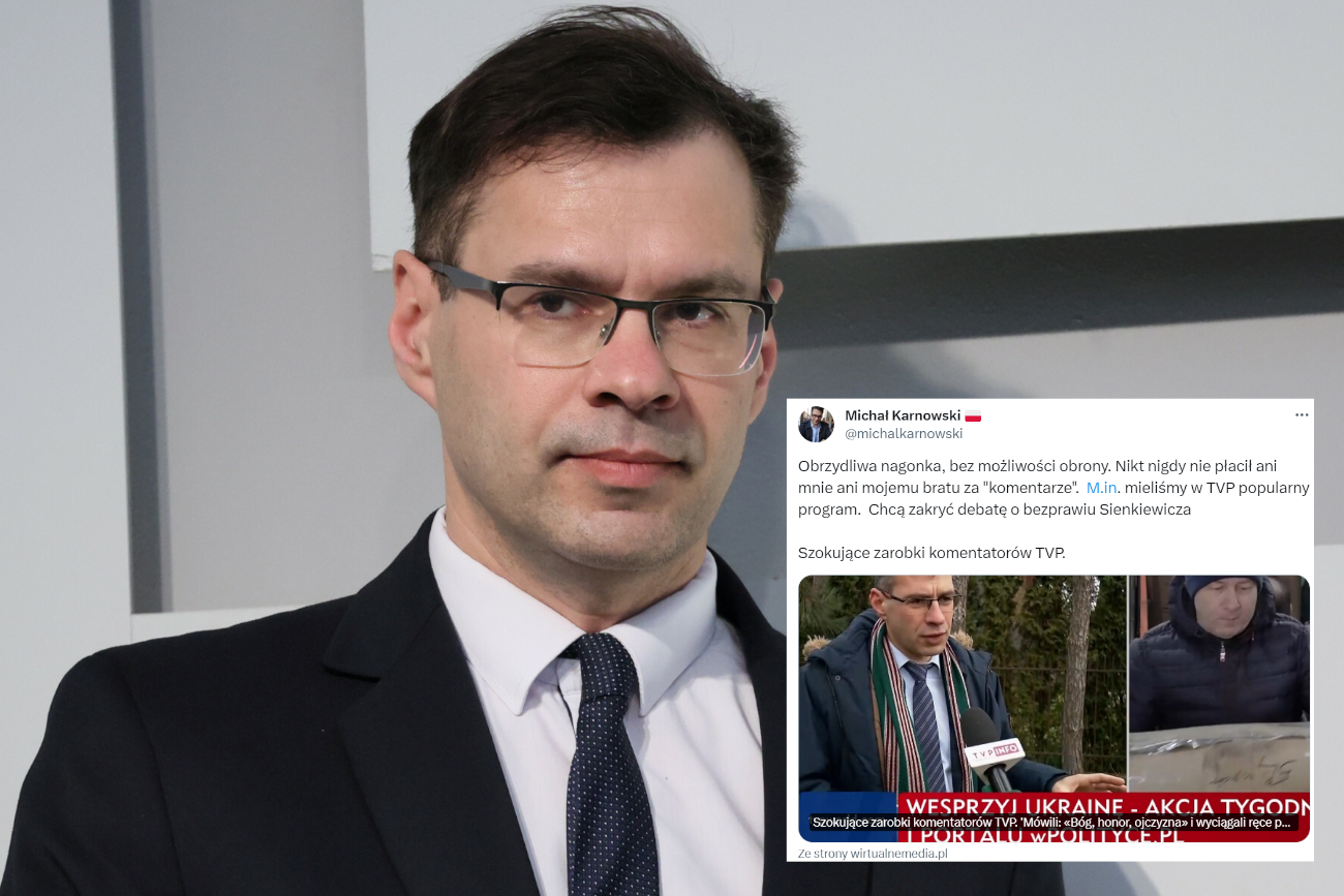 Karnowski zaprzecza, że TVP płaciło mu za "komentarz". "Obrzydliwa nagonka, bez możliwości obrony".
