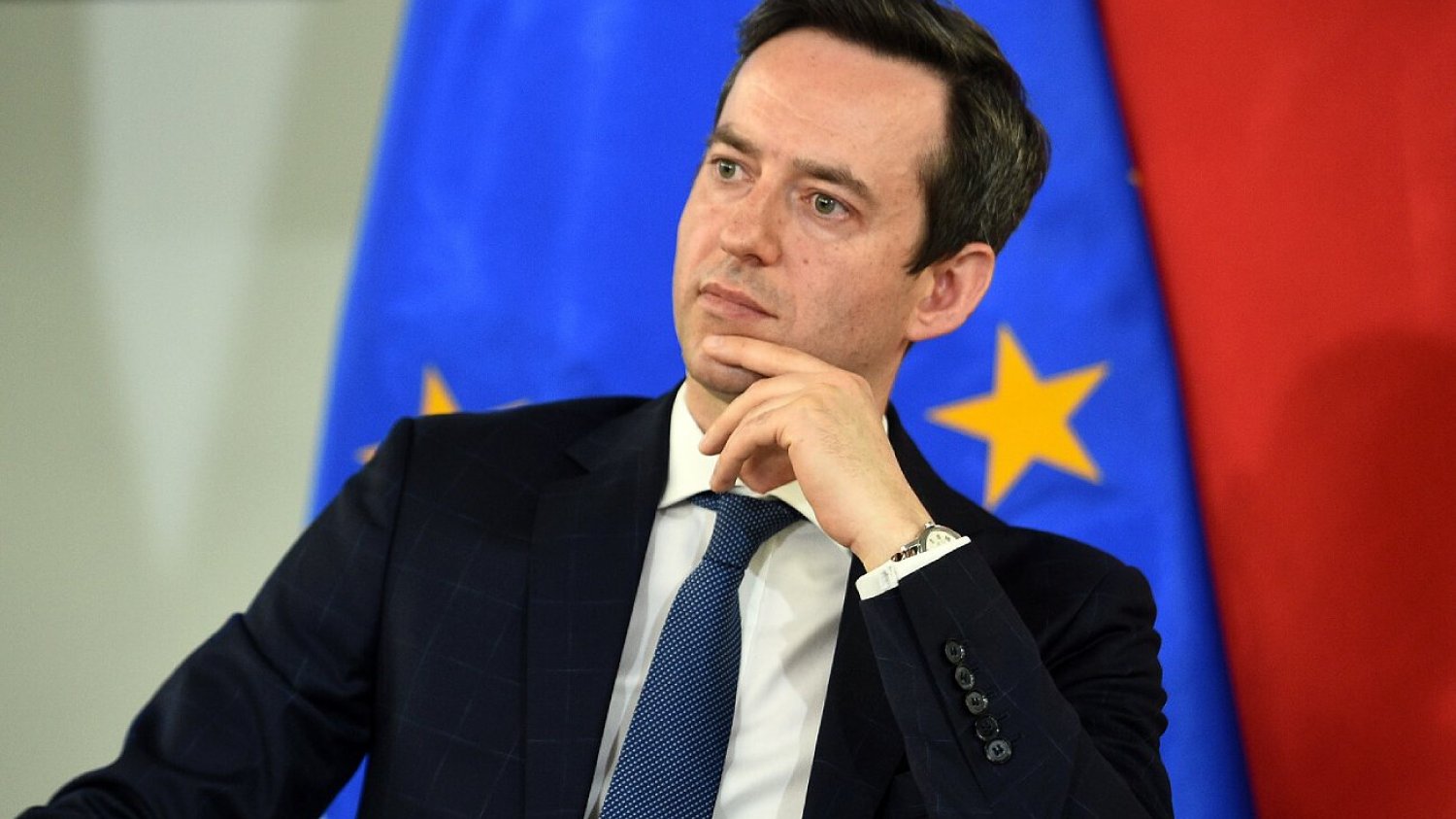 Wiceprzewodniczący klubu parlamentarnego PiS Marcin Ociepa.